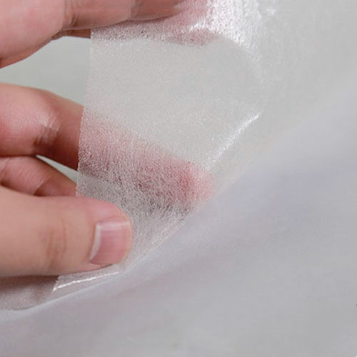 PA hot melt adhesive mesh film with backing paper