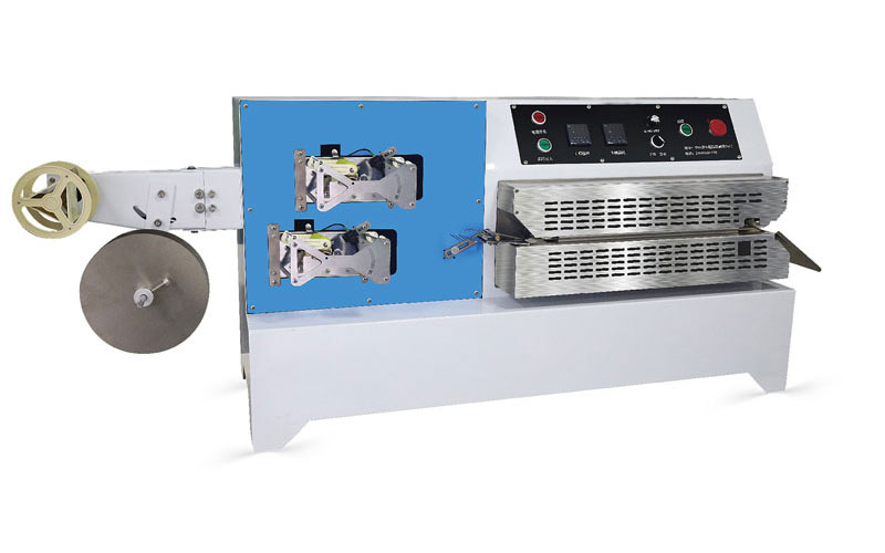 How to Apply the Hot Melt Adhesive Films to the Strips and Lace With Seamless Laminating Machine