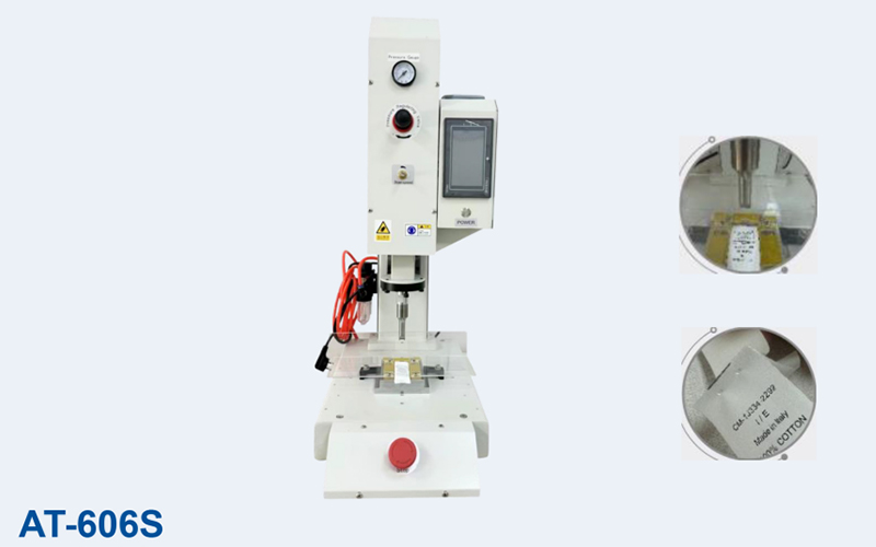 AT-606S Ultrasonic Label Spot Welding Machine